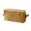 Canal de algodão de grande capacidade lavável papel kraft multiuso Bolsa Fone de ouvido Carregador Cabo de dados Organizar bolsa de armazenamento