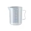 Copo Medidor Comercial com Balança para Loja de Chá com Leite Doméstico, Jarra Medidora de Plástico de Grau Alimentício de Grande Capacidade 1000ml 5000ml com Marcações