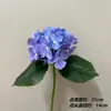 Coleção de Hortênsias 3D Flores Artificiais Flores Falsas Pequena Hortênsia para Exibição Modelo de Casamento Sala Decoração Suave Flores Artificiais