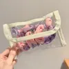 Ligas para el cabello gruesas y duraderas con alta elasticidad, Bandas elásticas de moda, nuevo estilo 2025, Lindos accesorios para el cabello de colores para mujer