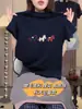 Camiseta Blanca de Puro Algodón Cepillado de Manga Corta para Mujer, Nuevo Estilo Verano 2026, Estampada, de Moda, Versátil, Top que Reduce la Edad, Tendencia