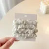 Primavera Verano Nuevo Estilo Coreano Estilo Pastoral Cuadros Florales Ligas para el Pelo de Intestino Delgado para Mujer Estilo Dulce Alto Valor Versátil Accesorios para el Cabello de Niña