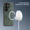 Funda Magnética Anticaídas de Cuero de Cobertura Total para Samsung S26Ultra, S25Plus, A56