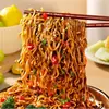 Fideos Instantáneos de Trigo Sarraceno 0% Grasa, Paquete Grande Caja Completa, Fideos de Trigo Sarraceno para Desayuno, Sustituto de Comida, Plato Principal, Fideos para Sopa, Nutritivos