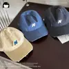 Gorra de béisbol de invierno pesada, desgastada y con estilo de marca a la moda estilo japonés Amei Kaji para mujer, gorra de béisbol versión coreana de ropa de trabajo para circunferencia de cabeza grande para hombre