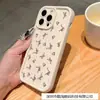 Lazo Rosa Femenino Adecuado para Funda Protectora de iPhone 13 11/12 Apple 14/15/16 Promax Funda para Teléfono Móvil 7
