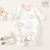 Traje de Escalada Mono 100% Algodón Sin Costuras Ropa Interior Básica para Bebé Recién Nacido Ropa para Bebé de Primavera Otoño Invierno Pijamas