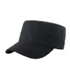 Nuevo Gorro de Lana de Invierno con Forro de Felpa, Gorro Grueso de Copa Plana para Hombre, Parte Trasera Cerrada, Adecuado para Personas de Mediana Edad y Mayores, Gorro Cálido Casual para Exteriores