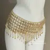 Cadena de Cintura Metálica de Conchas y Estrellas de Playa de Alto Nivel Estilo Chica Caliente Pura y Dulce para Mujer, Moderna y Exquisita con un Sentido de Sofisticación