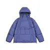 Nanxia Estilo Nuevo Invierno Plumón de Pato Engrosado Cálido Cortavientos con Capucha Chaqueta Plumón de Pato Blanco Ropa de Trabajo Abrigo de Plumón