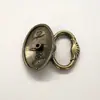 Alça de móvel de liga de zinco antiga americana alça de gaveta alça de guarda-roupa armário alça de sapateira fábrica atacado