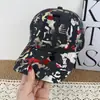Gorra de Béisbol Camuflaje Graffiti de Moda, Gorra Unisex Estilo Urbano Estampada, Sombrero Personalizado con Protección Solar