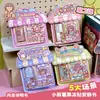Mini Adesivos de Gelatina Mochi Livro Silencioso Cena em Miniatura DIY Infantil Alívio de Estresse Colagem 3D Adesivos para Diário