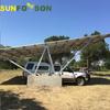 Suporte de galpão fotovoltaico à prova d'água de piso de painel solar de liga de alumínio