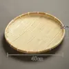 Productos de Tejido de Bambú: Recogedor Hecho a Mano, Charola de Secado para Uso Agrícola, Canasta para Frutas y Snacks, Canasta de Almacenamiento para Cocina, Canasta Redonda para Bollos al Vapor