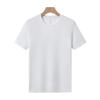 Camisetas Publicitarias de Manga Corta de Algodón Puro, Camisetas Deportivas de Media Manga Holgadas de Cuello Redondo Hechas a Medida con Impresión de Logo, Camisetas Culturales Hechas a Medida