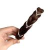 Diadema de Peluca de Trenza de Espiga para Mujer para Aumentar la Altura Craneal 2024 Nueva Horquilla Celebridad de Internet Hecha a Mano Diadema de Trenza de Perlas Todo en Uno