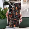 Funda de Silicona de Gama Alta Estilo Estantería de Amazon para Samsung S25Ultra, S26 Cubierta Protectora Creativa Mate