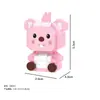 Figuras de Dibujos Animados Sanrio de Marvel Animation Transfronterizas, Bloques de Construcción Pequeños de Micropartículas Lego, Juguetes Educativos, Venta al por Mayor de Fabricantes