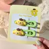 Nuevos Pasadores para el Cabello de Aspecto Elegante para Niños, Pasadores de Dibujos Animados Lindos para Niñas, Pinzas para Flequillo Lateral, Dulces Accesorios para el Cabello para Niñas