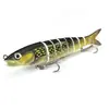 Fábrica de Origen Transfronteriza En Stock 19g Señuelo de Pesca Multisección 8 Secciones Minnow Lápiz Anzuelo Duro Señuelo Aparejos de Pesca Suministros de Pesca