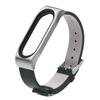 Para Mi Band 6 Correa de Cuero PU más Correa Deportiva de Moda Cuero Genuino Xiaomi 4/3 Correa Universal