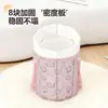 Balde para banho de pés isolado extra alto acima do joelho, dobrável e portátil, com suporte dobrável, balde para lavar os pés, bolsa para banho de pés para mulheres