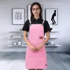 Delantal Impermeable de Lona para Comercio Exterior Transfronterizo con Etiqueta para Supermercado, Cocina, Uso Doméstico, Resistente a Manchas, Resistente al Desgaste, Ropa de Trabajo, Delantal de Longitud Extendida al por Mayor
