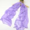 Bufanda de baile de georgette suave para mujer, de color liso, para entrenamiento corporal
