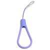Anillo de hebilla de cordón para teléfono móvil funda de teléfono tipo halter Tarjeta escolar Taza de agua Identificación de estudiante Memoria USB muñeca silicona líquida corto caliente