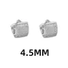 Aretes de Cuff Anchos Completamente Diamantados Modelo Nuevo 2026 con Acabado de Alta Gama, Diseño Único de Borde, Apilables Pequeños Pendientes de Circonia de 4 Filas