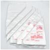 Bolsa de manga pastelera desechable para hornear DIY (con palabras pero no palabras) 100 mangas pasteleras de plástico grandes, medianas y pequeñas opcionales