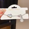 Pulsera de Calado de Calabaza Deslizante con Circonita y Madreperla Estilo Lujo Ligero, Temperamento Exquisito Vintage, Versátil y Sensación de Alta Gama, Joyería para Mujer