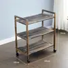 Suporte de Vegetais em Ferro para Restaurante de Hot Pot, Prateleira de Armazenamento Simples de Cozinha em Camadas, Suporte para Ingredientes, Uso Comercial