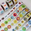 Rollos de Pegatinas, Se Pueden Imprimir con Logo/Diseño, Autoadhesivas Impermeables, para Decoración de Diarios y Etiquetas de Empaque de Regalos