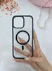 El Nuevo Apple Iphone17Promax Es Adecuado para Funda de Teléfono Móvil Cubierta Protectora de Acrílico Magnético de Cáscara Dura PC+TPU
