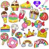Pegatinas de diamantes espacio Paquete de material DIY hecho a mano para niños ladrillo Fabricación de diamantes postre helado 2023 Nuevo