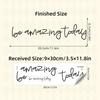 Adesivo de Vidro Mesa de Lavar Adesivo Autoadesivo Banheiro Penteadeira Espelho Decoração BR0416C