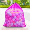 Bolsa de Almacenamiento para Juguetes de Niños Bolsa para Guardar Bloques de Baño Tarjetas Bolsa de Dios Cierre de Cordón Pelotas Oceánicas Bolsa de Malla Grande Bolsa de Playa