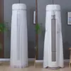 Modelo nuevo, no es necesario quitar la cubierta del aire acondicionado al encenderlo, funda de tela decorativa universal cilíndrica vertical para polvo de aire acondicionado