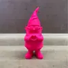Gnomo de Jardín Rosa con Gafas de Sol Divertidas, Impreso en 3D, Superventas Transfronterizo