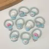 El Tendón de Goma Pequeño del Bebé No Golpea el Cabello Duradero y Elástico Tocado de Tamaño Pequeño para Niñas Diadema Coreana para Bebé Linda de Dibujos Animados