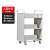 Biblioteca de dos pasos tres pasos escalera para libros archivos carrito para libros con ruedas plano dos pisos tres pisos en forma de V carro escalera de mano