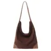 2026 Nuevo Bolso de Moda Bolso de Hombro Tendencia para Niñas Estilo Coreano Bolso Tote Sencillo Bolso Tote de Verano para Viajes