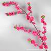 Ventas Directas de Fábrica de Flores de Durazno Artificiales de Gama Alta, Flores de Durazno Altamente Realistas, Flor de Ciruelo Artificial al por Mayor, Garantía de Alta Calidad