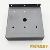 Base de Coluna de Solário Suporte de Ângulo Fábrica Suporte de Ângulo de Pé de Coluna de Tubo Quadrado Fixador de Base Universal de Liga de Alumínio para Tubo Quadrado