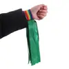 Fitas de Pulso com Sino, Pulseiras para Eventos Esportivos Estudantis, Adereços de Apresentação Infantil para 1º de Junho e Dia de Ano Novo