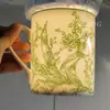 Vendas Diretas Transfronteiriças Série Lírio-do-Vale Dijia Caneca de Porcelana Caneca de Leite Doméstica Xícara de Café Caneca de Grande Capacidade Atacado