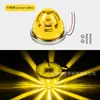 Luces Laterales para Camiones Transfronterizas, Luces Indicadoras de Ancho para Camiones, Luces Indicadoras, Luces Laterales, Luces LED, Luces de Señalización de Advertencia, Luces de Sandía, Luces de Chasis