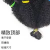 Extensões de Cabelo de Crochê Africanas 12 Polegadas Afro Kinky Marley Trança Pequena Lagarta Extensões de Cabelo